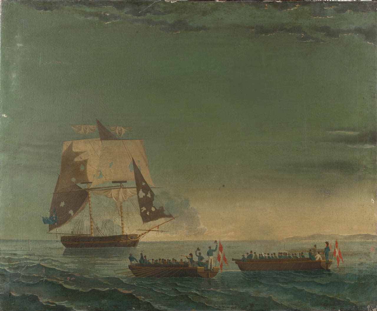 The capture of HMS 'Tickler', 4 June 1808.jpg