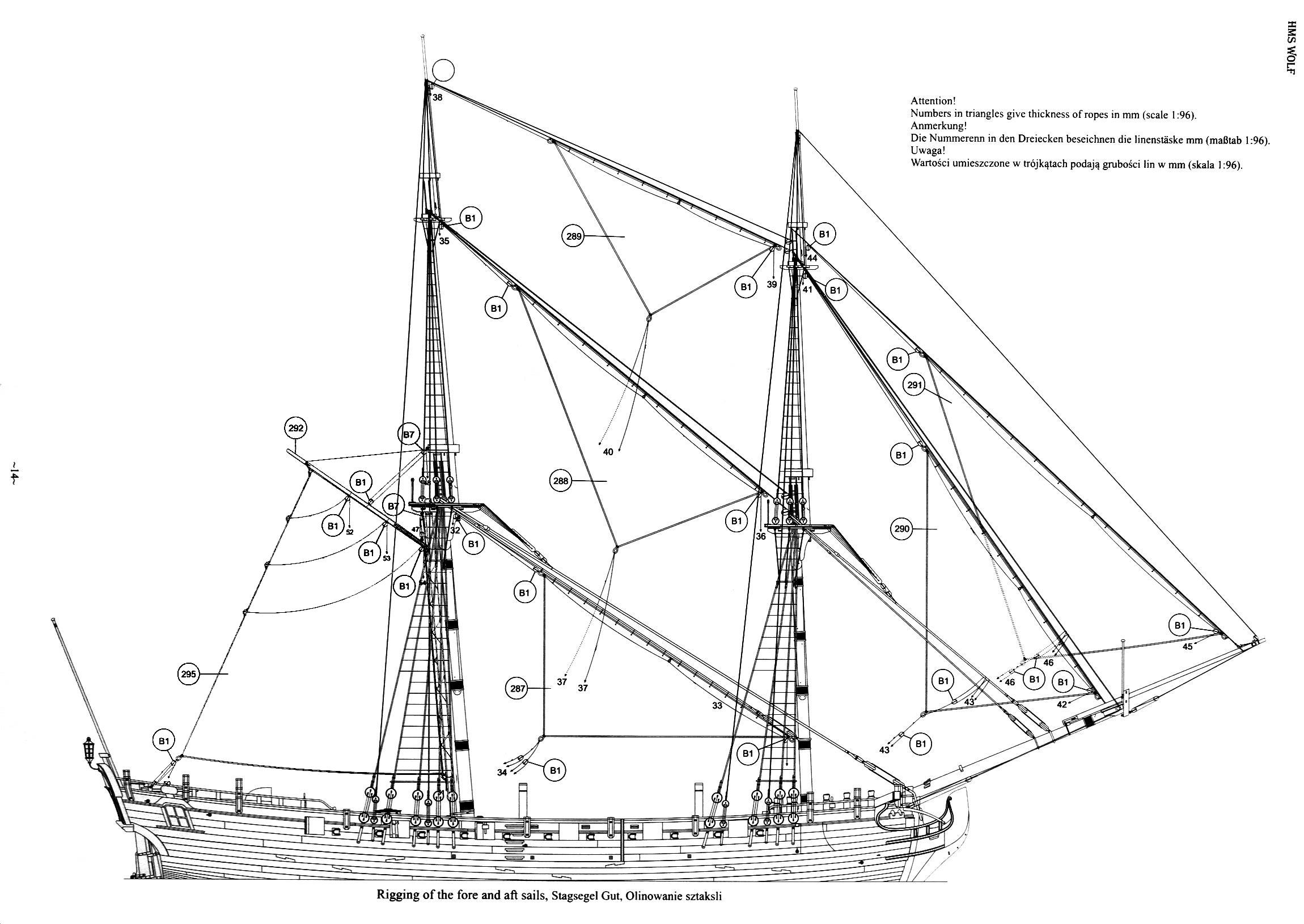 HMS Wolf (1752) такелаж косые паруса1.JPG