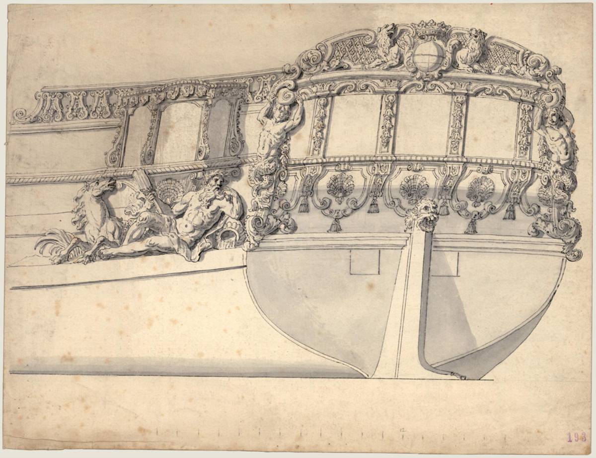 132Jacht uit 1770, vermoedelijk van Prins Willem V.jpg