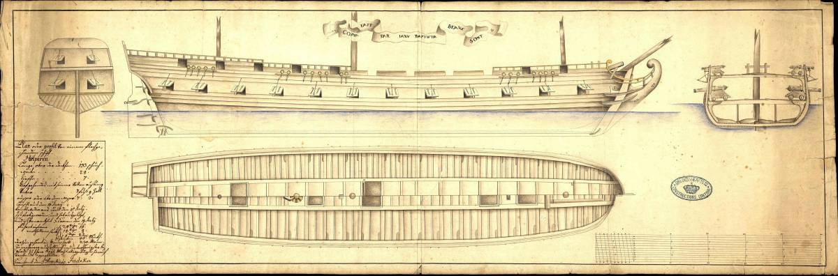 46 пуш Hielperen 1715г Дания   G2669.jpg