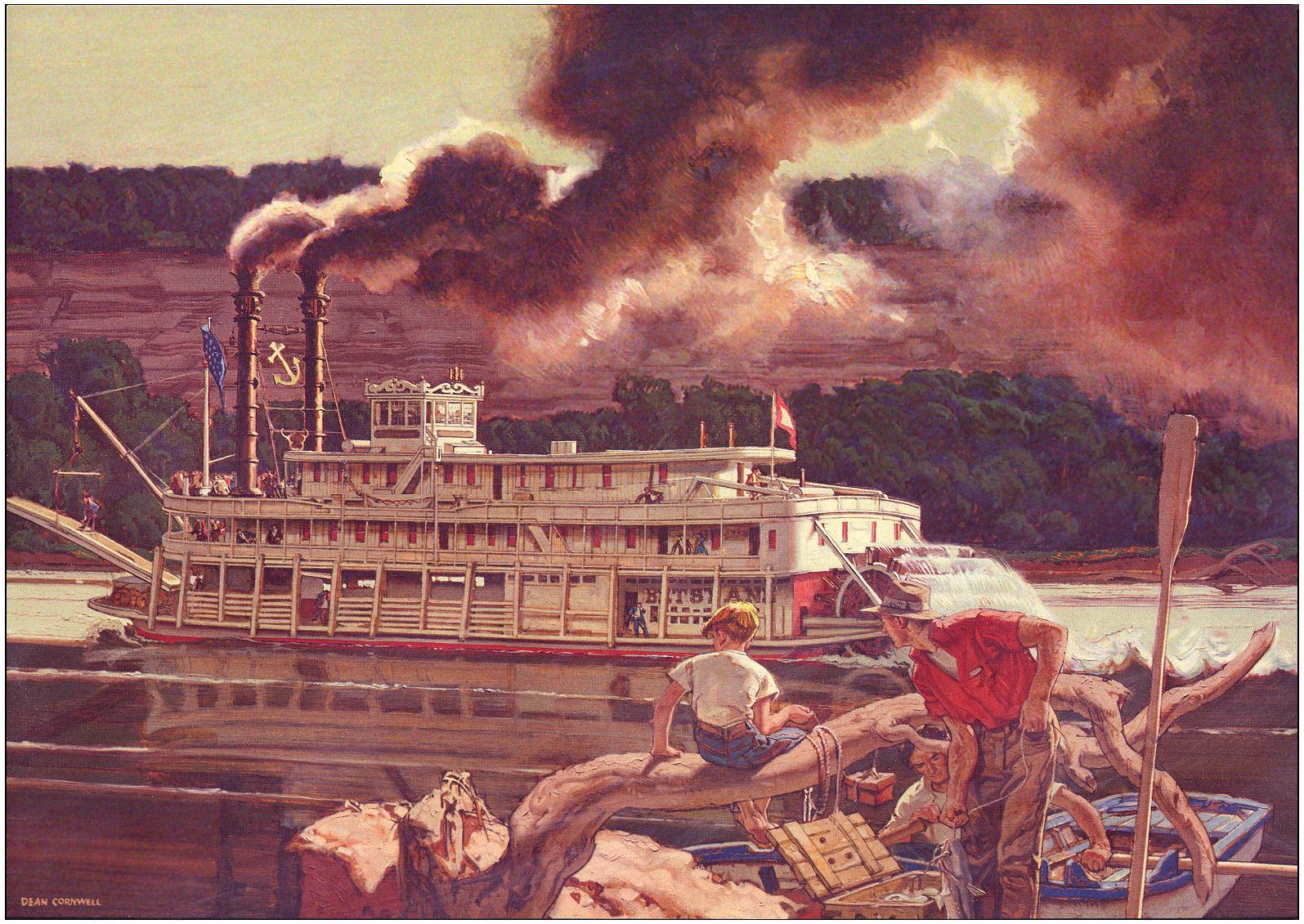 Cornwell BETSY ANN Kentucky Riverboat 11.75 X 13.jpg