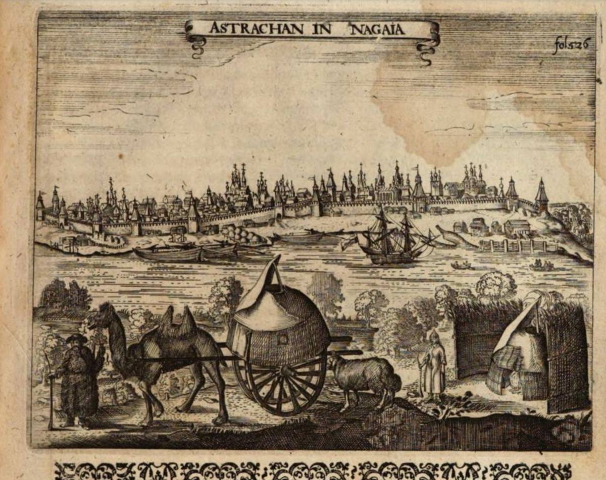 Астрахань Олеарий 1647 г.jpeg