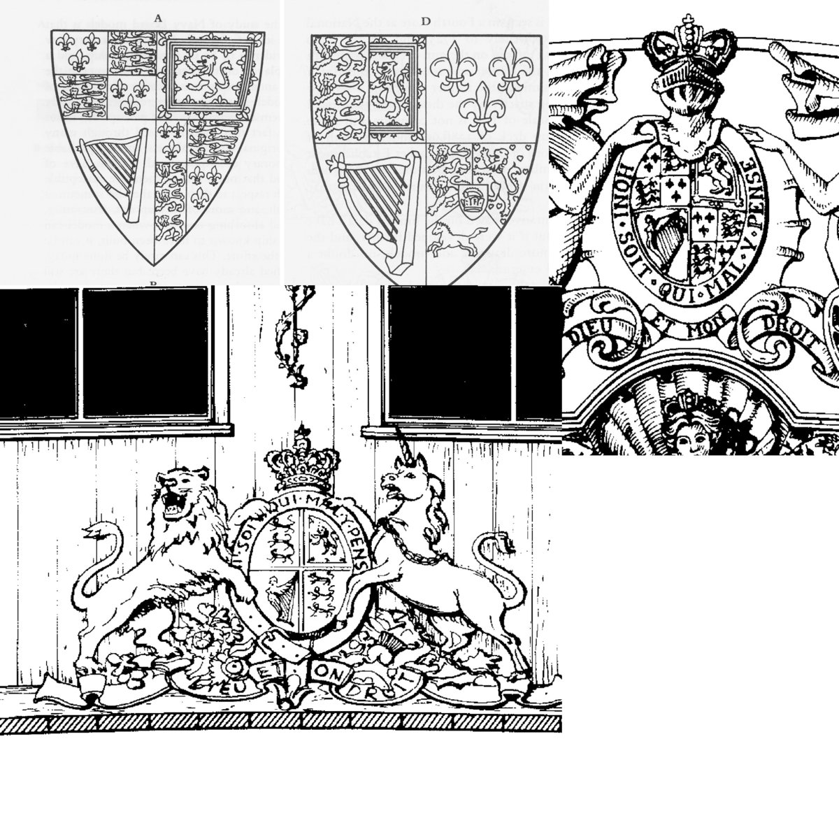 Гербы Англии и Royal Caroline.jpg