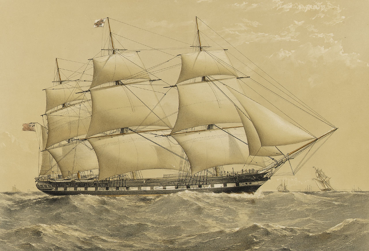 Clipper Ship ''Shannon'', 1450 Tons 1868.jpg