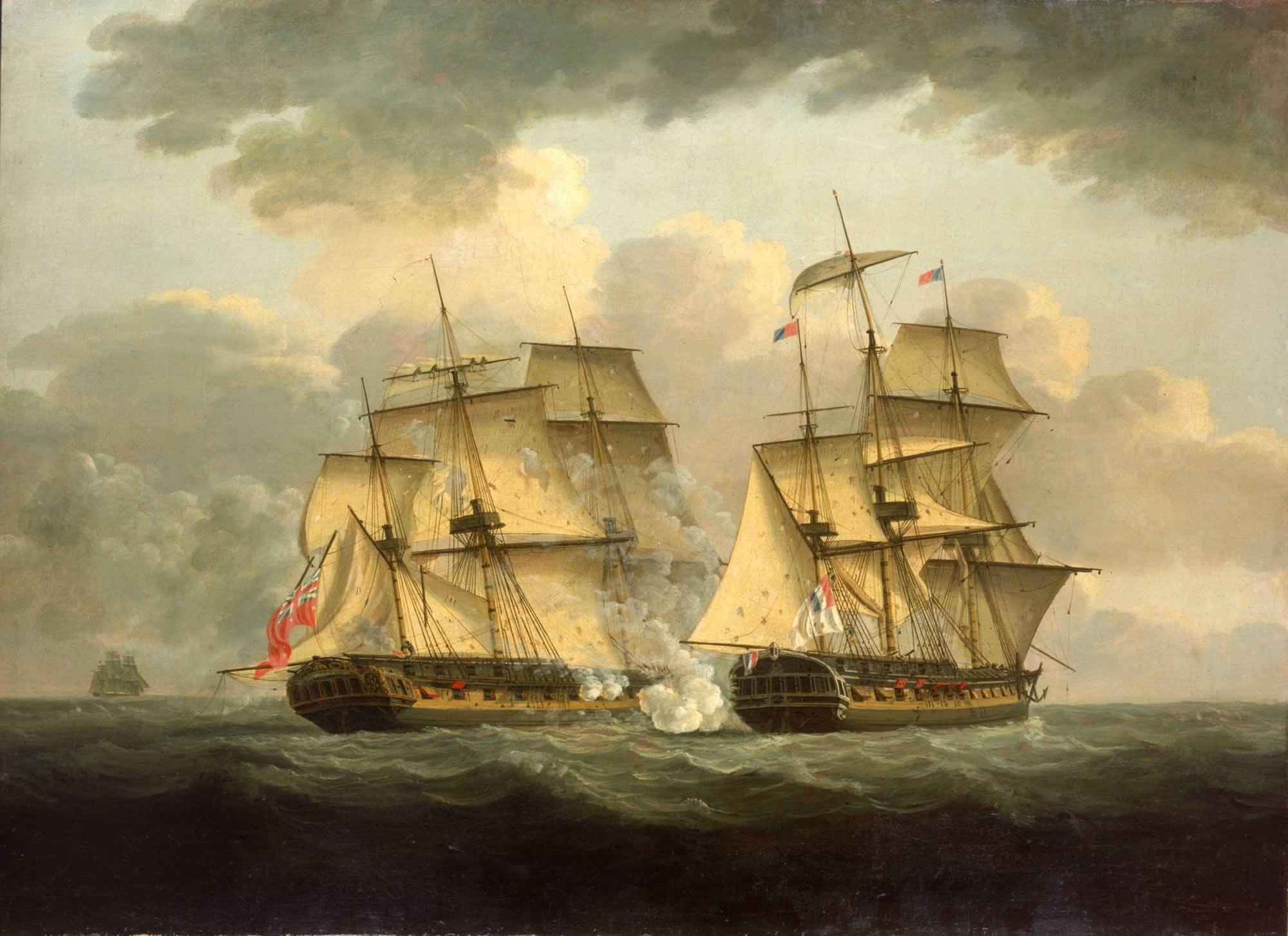 Action between HMS 'Venus' and the 'Semillante', 27 May 1793.jpg