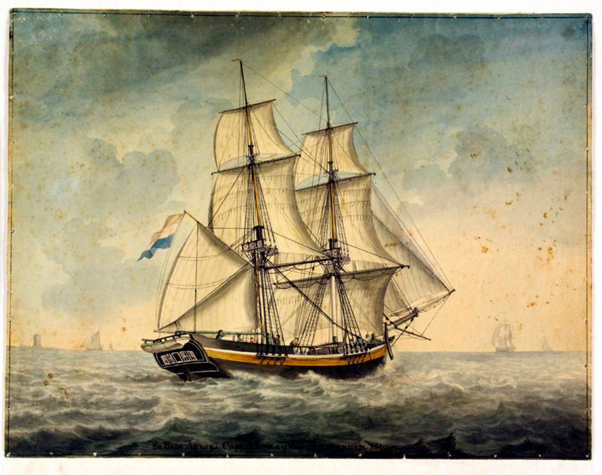 Het brikschip 'Aurora'. 1819г.jpg