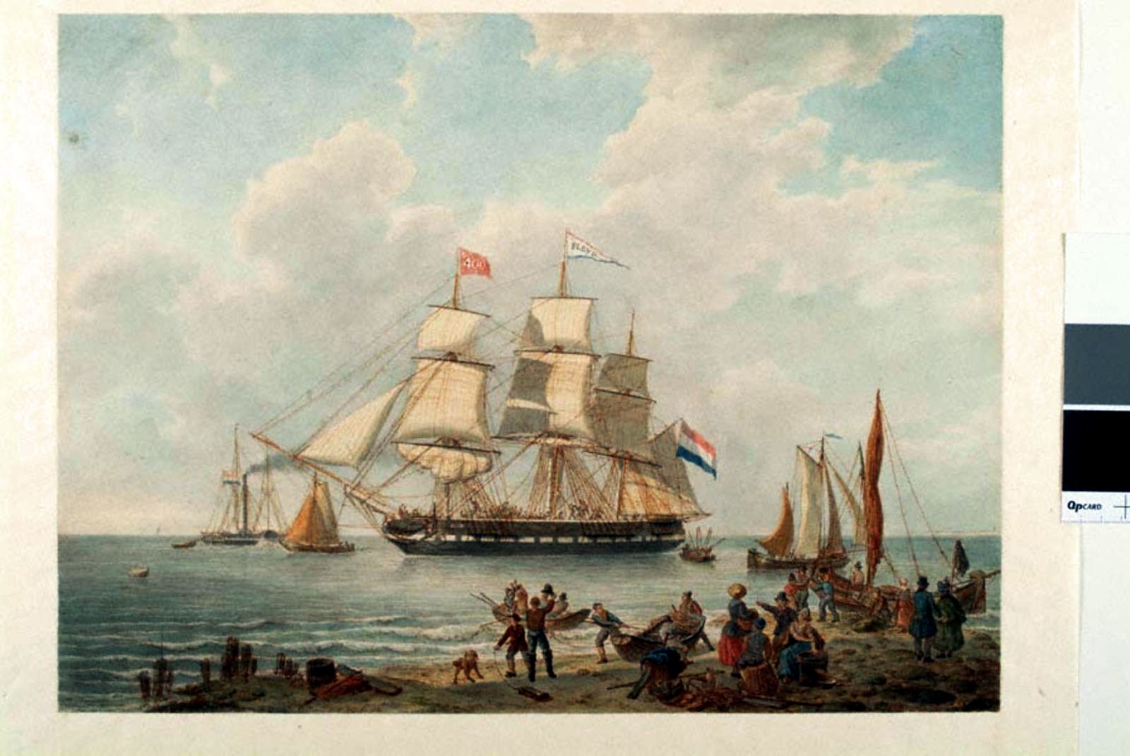 Het fregatschip Flevo. 1836г.jpg