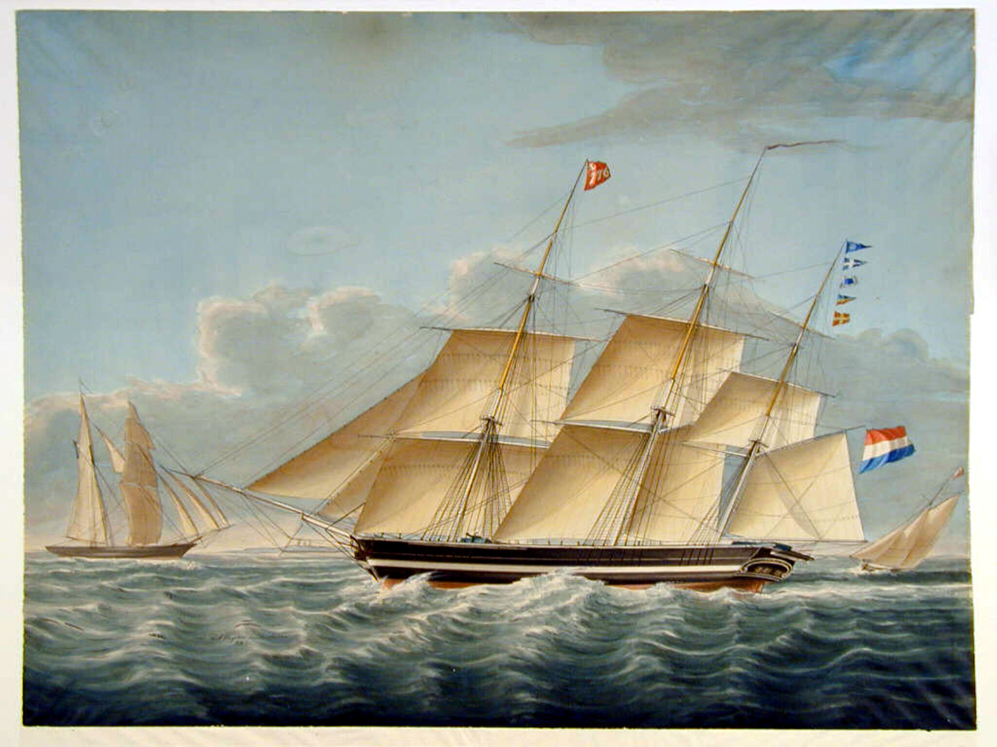 Het fregatschip 'Lodewijk Anthony'. 1849г.jpg
