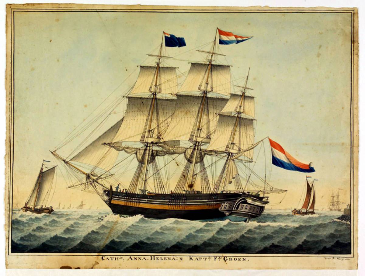 Het Nederlands fregatschip 'Catharina Anna Helena' 1822г.jpg