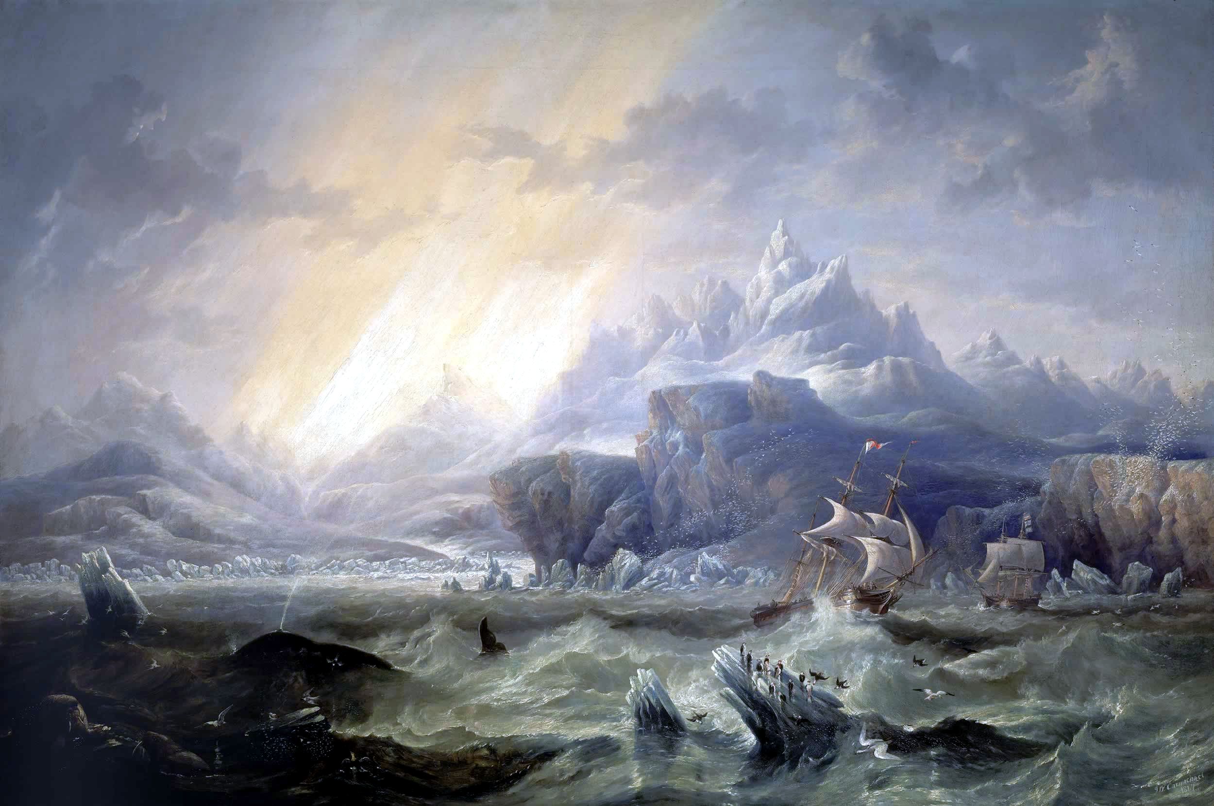 HMS Erebus and Terror in the Antarctic.jpg