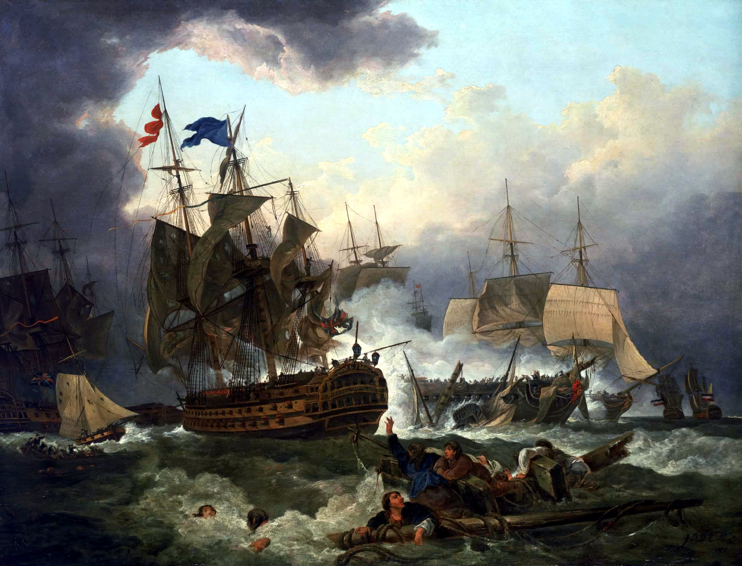 The battle of Camperdown, 11 October 1797.jpg