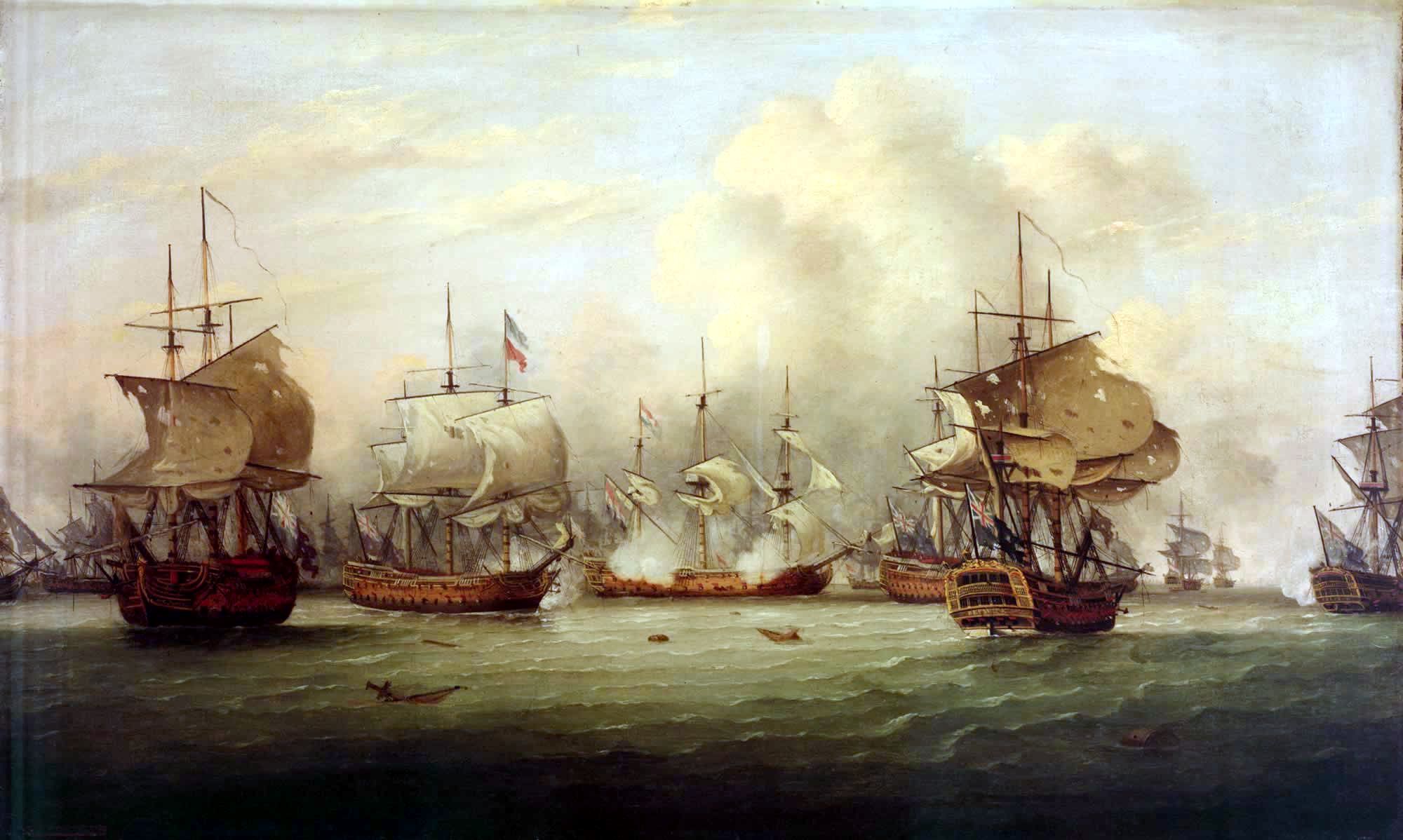 The Battle of the Dogger Bank, 5 August 1781.jpg