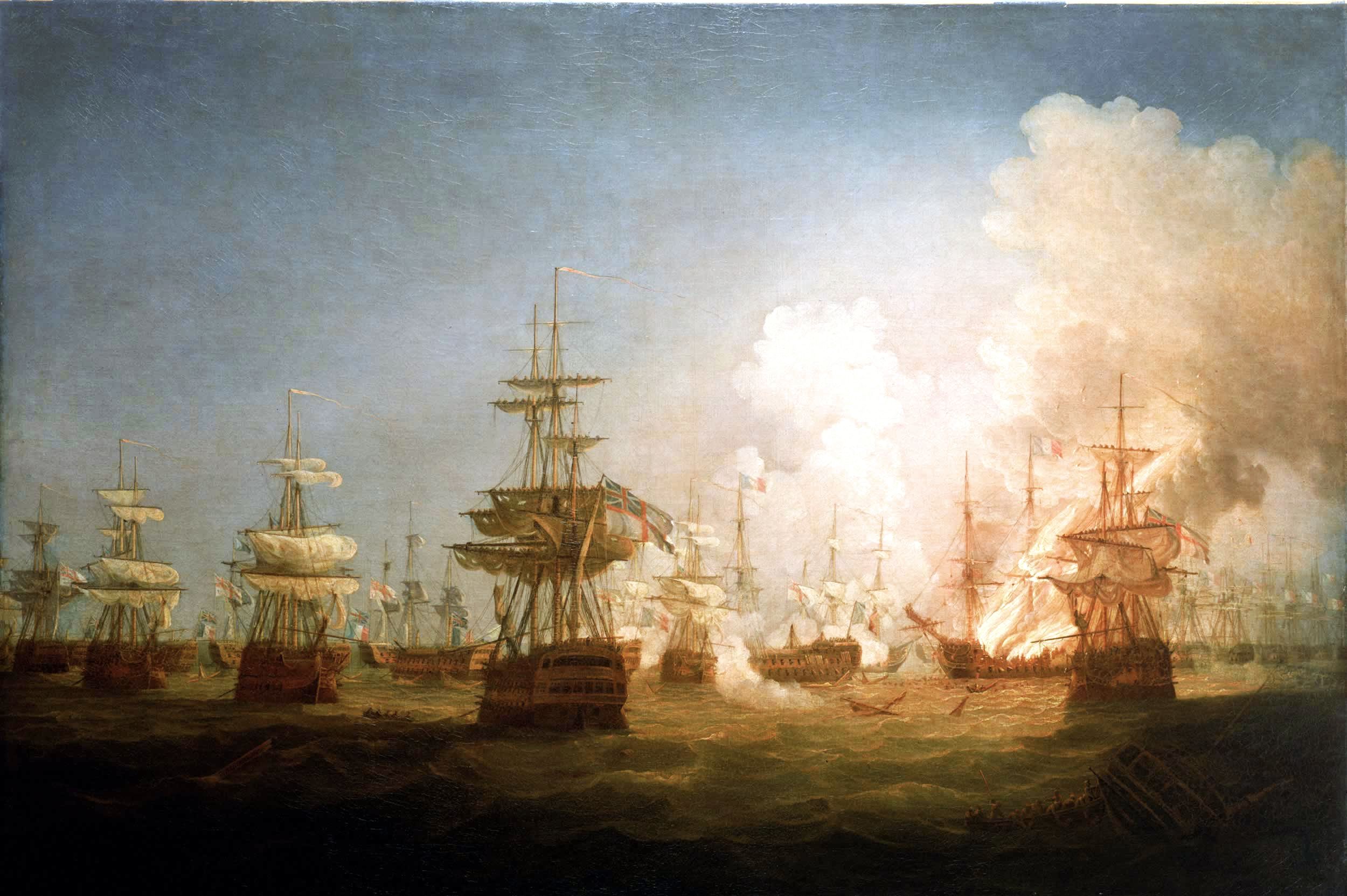 The Battle of the Nile, 1 August 1798 End of the Action.jpg