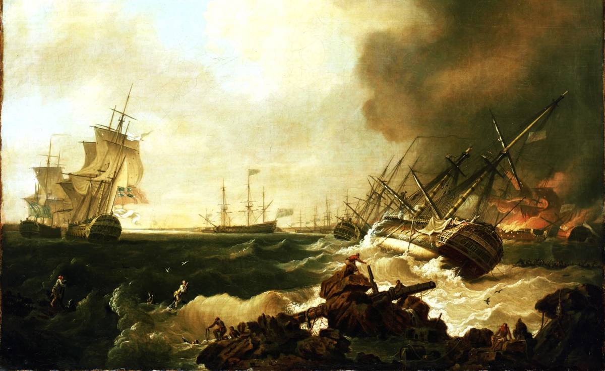 The Battle of Quiberon Bay, 21 November 1759 the Day After.jpg